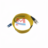 Câble de raccordement en fibre optique monomode duplex LC-FC 1M disponible, faible perte d'insertion et hautes performances de perte de retour