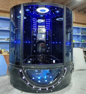 Bañera <span class=keywords><strong>de</strong></span> Hidromasaje Multifuncional <span class=keywords><strong>de</strong></span> Nuevo Diseño 2025 /Jacuzzi/Cabina <span class=keywords><strong>de</strong></span> <span class=keywords><strong>Ducha</strong></span> <span class=keywords><strong>de</strong></span> Vapor con Marco Cuadrado Deslizante <span class=keywords><strong>de</strong></span> Aluminio - Product Image 2