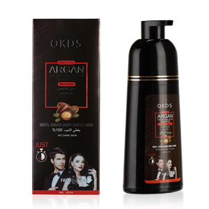 Shampoo Colorante 500ml con Estratti Erboristici, Migliora i Capelli Crespi, Effetto Rapido, Cura dei Capelli, Shampoo Colorante per Lucentezza, per Barbieri - Product Image 2