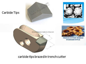 Dientes de Trituración AWHI/FAE/FECON, Dientes de Trituradora de Carburo Sólido - Product Image 3