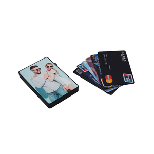 Porte-cartes de crédit en plastique Qualisub à ouverture automatique, vierges, <span class=keywords><strong>pour</strong></span> sublimation, idéal <span class=keywords><strong>pour</strong></span> presse à chaud – Meilleures ventes - Product Image 1