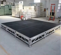 Escenarios para Bodas ESI, Podio para Conciertos, Plataforma de Escenario de Aluminio Resistente para Conciertos y Eventos Escolares
