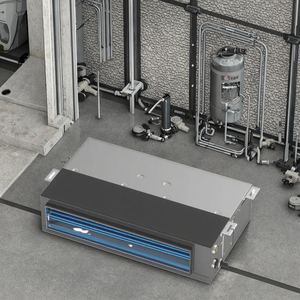 Năng lượng-hiệu quả ngang giấu cuộn dây Quạt đơn vị <span class=keywords><strong>Duct</strong></span> linh hoạt HVAC hệ thống vuông điều hòa không khí thiết bị đầu cuối cho lạnh không khí ấm áp - Product Image 2