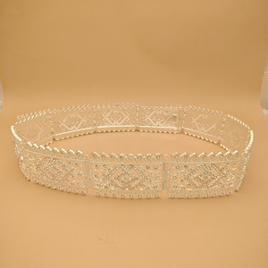 <span class=keywords><strong>Ceinture</strong></span> de <span class=keywords><strong>caftan</strong></span> vintage chic marocain de luxe personnalisée avec strass verts et rouges en alliage de zinc, bijoux de mariage pour femmes, <span class=keywords><strong>ceinture</strong></span> de mariée - Product Image 6