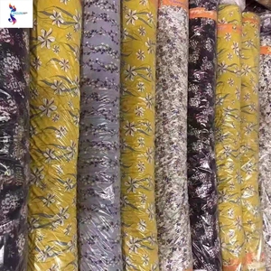 Đẹp Polyester Voan Ngọc Trai In Vải Cổ - Product Image 6