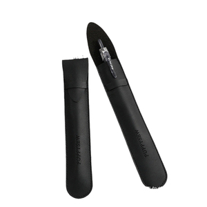Sợi Nhỏ Vải Hai Mặt Dày Nhung Bàn Chải Lông Mày Bút Chì <span class=keywords><strong>Pouch</strong></span> Tay Áo Chủ Logo - Product Image 5