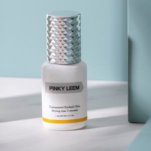 Pinky Leem  Vente en gros d'adhésif pour extensions de cils imperméable et résistant, colle pour cils 0,5-1 seconde, colle transparente pour cils - Product Image 3