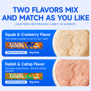 Cubetti di Pollo Bollito Biologico per Gattini e Cuccioli di Piccola Taglia, Alimento Umido ad Alto Contenuto Proteico e Basso Contenuto di Grassi per la Salute delle Articolazioni - Product Image 2