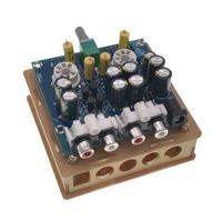 6J1 tüp ateş ön amplifikatör Preamp AMP ön amplifikatör kurulu kulaklık tampon DIY kiti modülü Stereo potansiyometre AC 12V