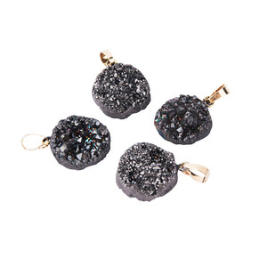 2026 produits <span class=keywords><strong>de</strong></span> guérison spirituelle perles d'agate druzy pendentifs géode lune avec des roches <span class=keywords><strong>de</strong></span> pierre <span class=keywords><strong>de</strong></span> jade à bas <span class=keywords><strong>prix</strong></span> - Product Image 4