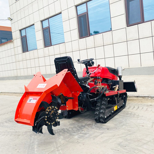 <span class=keywords><strong>Motocoltivatore</strong></span> Rotativo a Ruote Grandi 4WD, Macchina Agricola per Aratura, Attrezzatura Agricola Diesel ad Alta Efficienza per Dissodamento Profondo - Product Image 4
