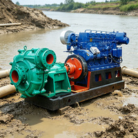 Pompe à boue à grand débit en promotion avec résistance à la corrosion du gravier pour le dragage