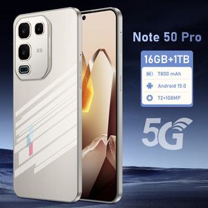 สมาร์ทโฟนรุ่น Global Version Note 50 Pro 5G กล้อง AI 108MP หน่วยความจำ 16GB+1TB รองรับสองซิม หน้าจอ OLED 2K 120Hz รองรับภาษาฝรั่งเศส/สเปน/อังกฤษ - Product Image 1
