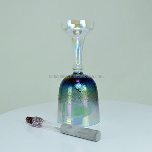 녹색 크리스탈 노래 성배 그릇 432Hz 순수 피치 크리스탈 노래 그릇 성배 사운드 치유 명상을위한 악기 - Product Image 4