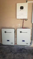 Greensun système d'alimentation hybride solaire et éolienne 5kw 8kw 10kw 12kw Kit de système solaire domestique à phase divisée 110/120v