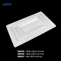 Assiettes en mélamine écologiques pour fruits, riz, steak, cuisine, collations, desserts, compatibles lave-vaisselle, qualité alimentaire