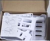 Support de papier pour imprimante d'étiquettes thermiques de bureau, pour rouleaux et papiers d'étiquettes pliés en éventail, fabriqué en Chine, compatibilité universelle