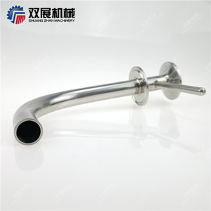 Pipa 3/<span class=keywords><strong>4</strong></span> inci (19mm) x <span class=keywords><strong>1</strong></span>,5 inci Tri Clamp Baja Anti Karat dengan Lengan Putar untuk Rak, Pipa Sampel untuk Fermenter Rumahan - Product Image 6