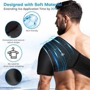 Kemasan es bahu olahraga logo kustom bungkus terapi pereda nyeri bahu sertifikat CE - Product Image 5