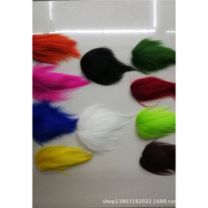 Materiali colorati per la <span class=keywords><strong>pesca</strong></span> a mosca con coda di capra a filo lungo - Product Image 1