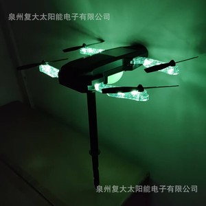 Lampe solaire décorative autoportante pour jardin, éclairage LED extérieur étanche à énergie solaire pour cour et patio - Product Image 2