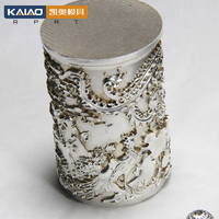 KAIAO personalizado 3D impreso hueco Metal joyería fina estructurada complejo SLS SLA proceso duradero aluminio latón resina inoxidable