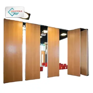 High End Home Movable Leather Walls Residential Operable Sliding Partition Wall Systems Movable Partition For Bedroom