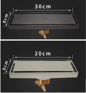 Modern Stainless Steel <strong>Invisible</strong> <strong>Floor</strong> <strong>Drain</strong> for Hotel Bathrooms Anti-Odor Shower Tile <strong>Insert</strong> with Big Flow Capacity - Product Image 6