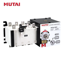 MUTAI 230V 380V 400V Générateur Double Puissance Commutateur de Transfert Automatique 63A 125A 250A 400A 630A 800A 1000A 1250A 2500A 3600A ATS