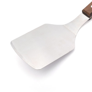 ชุดอุปกรณ์บาร์บีคิว 3 ชิ้น ด้ามไม้กระถินเทศ พร้อมตะหลิว ส้อม และที่คีบ สแตนเลส ทนความร้อน สำหรับตั้งแคมป์และปิ้งย่างกลางแจ้ง - Product Image 3