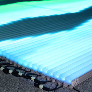 Barre LED RVB adressable de haute qualité, prix d'usine, 24V 12W, éclairage LED RVB polyvalent pour la décoration de bâtiments - Product Image 4