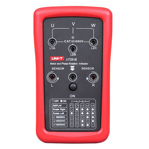 UNI-T UT261B Testeur de tension et de fréquence précis, indicateur de phase et séquenceur de phase, instrument de test de commande de moteur - Product Image 2