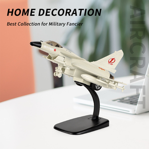 Mini <span class=keywords><strong>avion</strong></span> de chasse en métal moulé sous pression pour enfants, modèle de Collection avec lumières, jouets de combat, Collection J-10 - Product Image 5