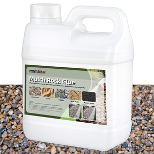 Lem Perekat Mulsa Akrilik Heavy-Duty Bebas VOC Melindungi Kerikil & Kulit Pohon Tahan Angin/Hujan Tahan Lama Pengikat Lanskap - Product Image 1