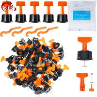 Outils de pose de carrelage réutilisables 1mm 1.5mm 2mm 3mm : Système de nivellement, clips et cales pour murs et sols