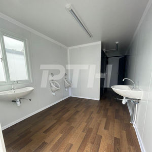 منزل حاويات فاخر مسبق الصنع من طابقين مخصص من PTH، مبنى مكتبي من ألواح الساندويتش الفولاذية للاستخدام كشقة أو فيلا - Product Image 5