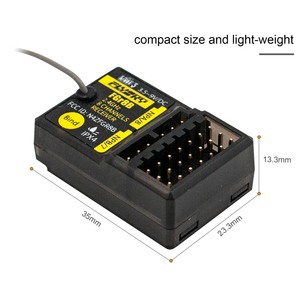 <span class=keywords><strong>FLYSKY</strong></span> FGR8B 2,4 GHz 8CH Receptor con PWM/PPM/i-bus Salida AFHDS3 Transmisores Módulos RF PL18/NB4/NB4 Accesorios para Drones - Product Image 4