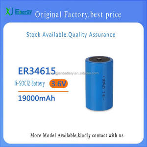 Xiongjian באיכות גבוהה 3.6v גודל d 19000 סוללת ליתיום נטענת ראשי דגם er34615 עבור צעצועים - Product Image 3