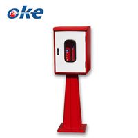 Okefire – bobine de tuyau d'extincteur de haute qualité, armoire à feu en fibre de verre