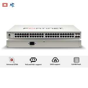 Commutateur géré Gigabit <span class=keywords><strong>FortiSwitch</strong></span> 148F POE 48 ports, puissance totale de 370 W, gestion réseau L2 Plus pour les entreprises - Product Image 2