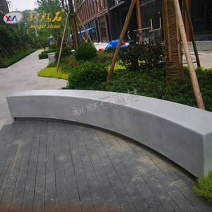 Nuevo Banco de Hormigón con Aspecto de Piedra Natural, Tamaño Personalizado, para Exteriores, Jardín o Patio - Product Image 4