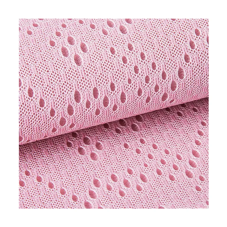 1 м ширина окружающей вторичной модной основы полиэстер розовый сетка ткань оптовая продажа