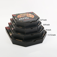 Fourniture en gros en usine Boîte à pizza en gros Prix Boîte à pizza de qualité alimentaire avec logo