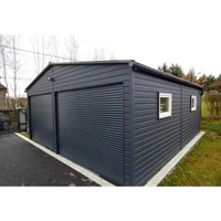 Kits de construction de carport et de garage en structure métallique préfabriquée moderne - Atelier et entrepôt industriels sur mesure