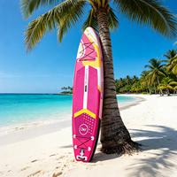 Planche à pagaie gonflable 11'x33"x6" pour adultes, SUP extra large et stable de 33 pouces, kit de planche à pagaie haute capacité