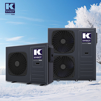 Sistema de Bomba de Calor Aerotérmica Termodinámica DC para Agua y Aire, Integrado para Climas Fríos, Calefacción Doméstica, R290, para Exteriores