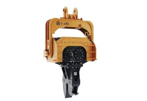 มอเตอร์สั่นสะเทือน ANTENG V450 40-45T ประสิทธิภาพสูง รถขุดขนาดเล็กบูมยาว สำหรับงานตอกเสาเข็ม ใช้ได้กับรถขุดยี่ห้อ Cat Hitachi Komatsu - Product Image 2