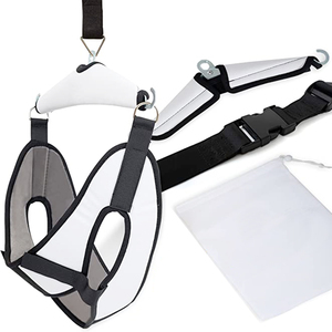 Cervical Traction Device Head Halter for <strong>Neck</strong> Pain Relief Chin Cover for <strong>Door</strong> <strong>Frame</strong> <strong>Neck</strong> Traction <strong>Stretcher</strong> - Product Image 2