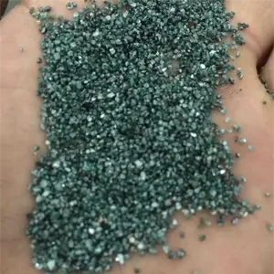 Arena de carburo de silicio, arena de tamaño de partícula de carburo de silicio verde