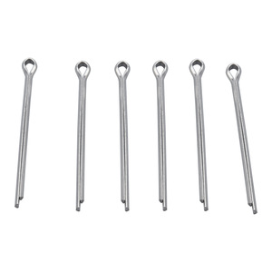50pcs M4x60 Stainless Steel Safety <b>Pins</b> Standard Spring <b>Pin</b> General Use Bright Finish Round Head - Product Image 4